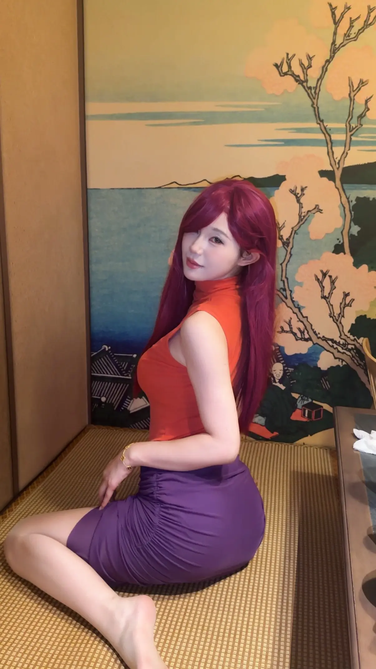 她真的好温柔