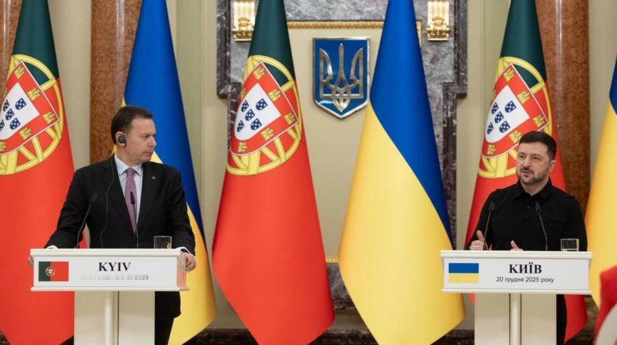 葡萄牙总理路易斯·黑山表示，葡萄牙可以与拉脱维亚和立陶宛一起，愿意考虑可能在乌克