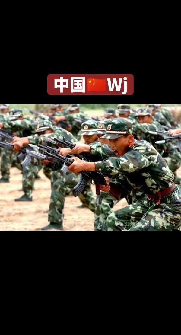 81-1自动步枪致敬中国人民武装警察部队战友们早上好
