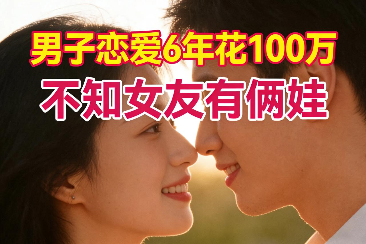 男子恋爱6年花100万不知女友有俩娃！纯纯的诈骗呀！
 
简直是真心喂了狗，六年