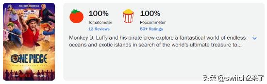 《海贼王》真人版第二季正式开播!让人没想到的是，开片口碑炸裂!截至目前烂番茄媒体