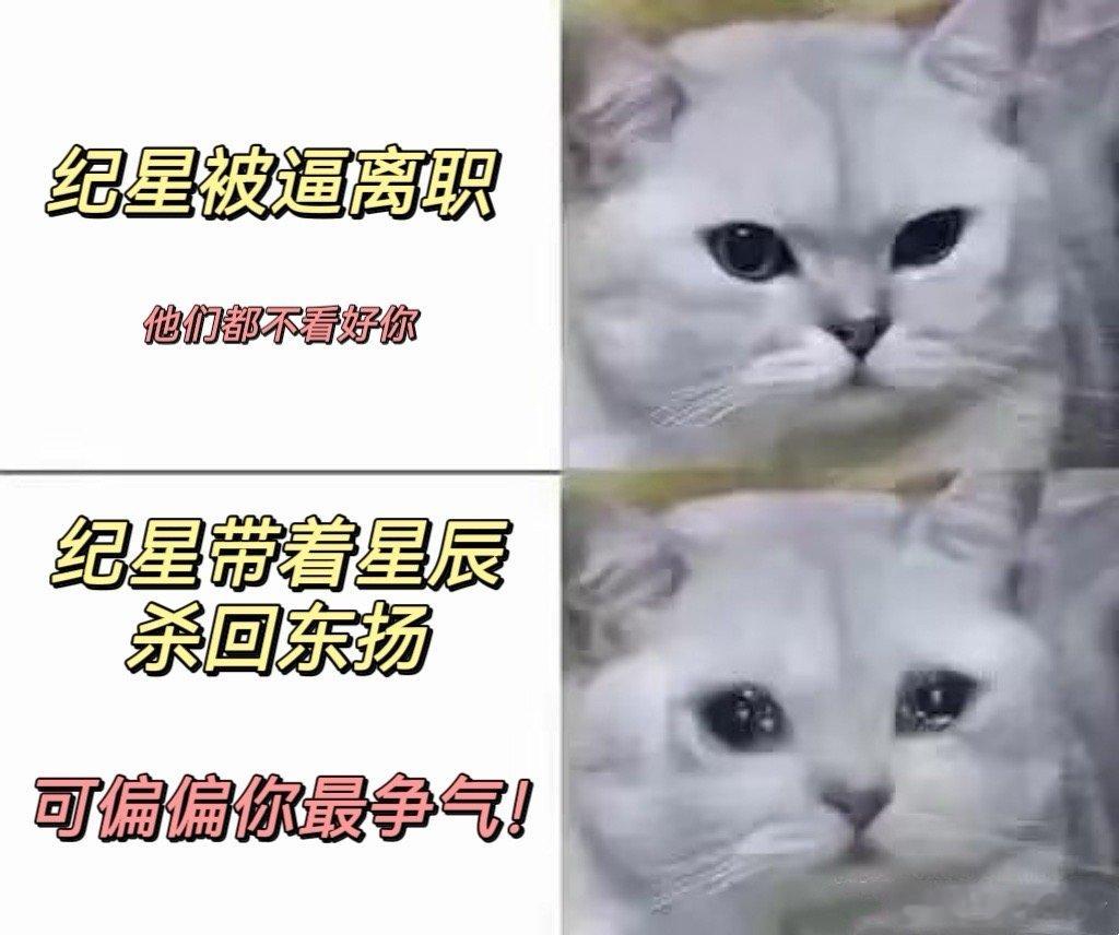 #偏偏纪星你最争气##你比星光美丽# 我们纪星在🐧算是有个奋斗血泪史了💦看得