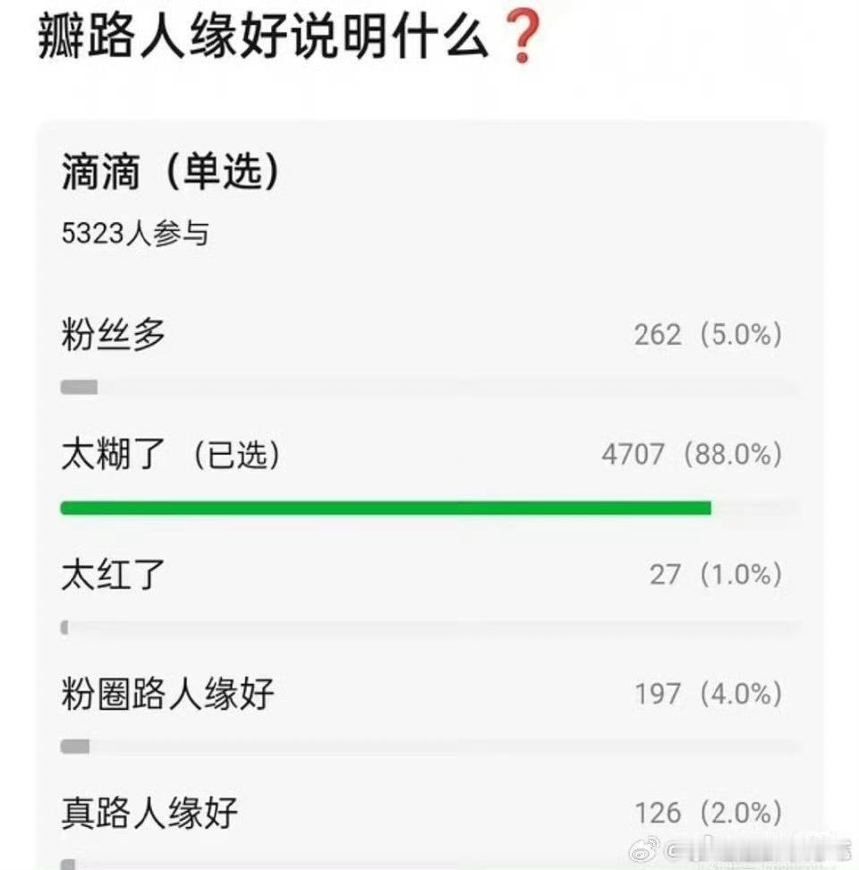 路人没有认知≠路人缘好  哪怕路人觉得你长得好看，实际上一点用也没有。 