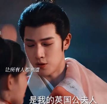 你窦昭是我的英国公夫人非常喜欢剧中宋墨向窦昭表白的情节，尤其是那句‘你窦昭是我的
