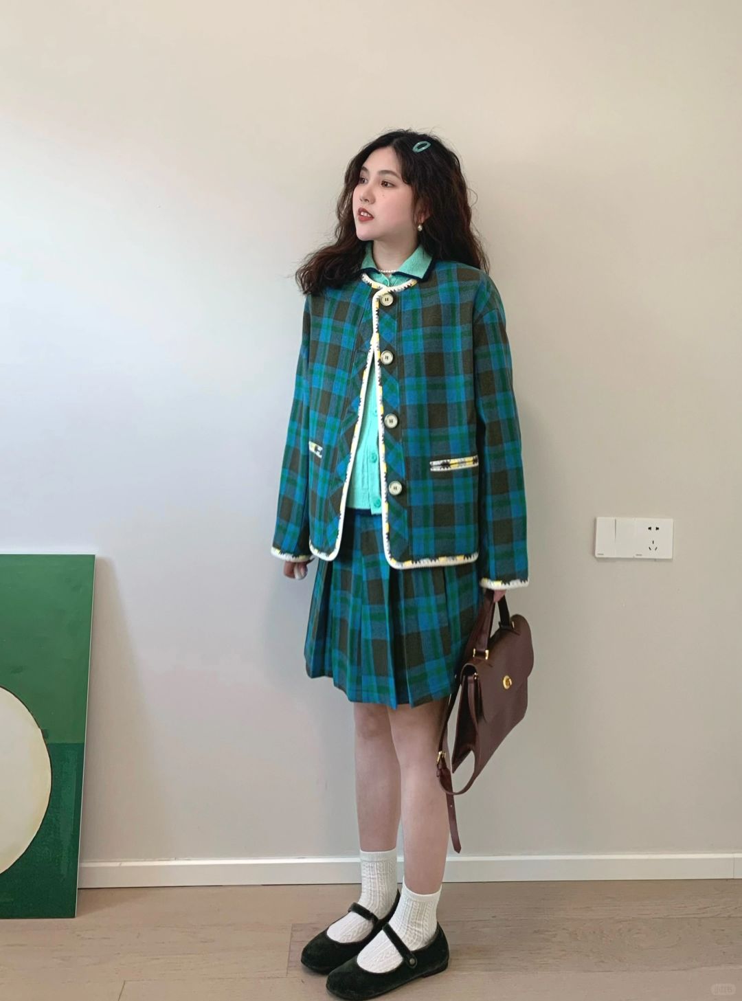 🍏｜春天穿点颜色出门～