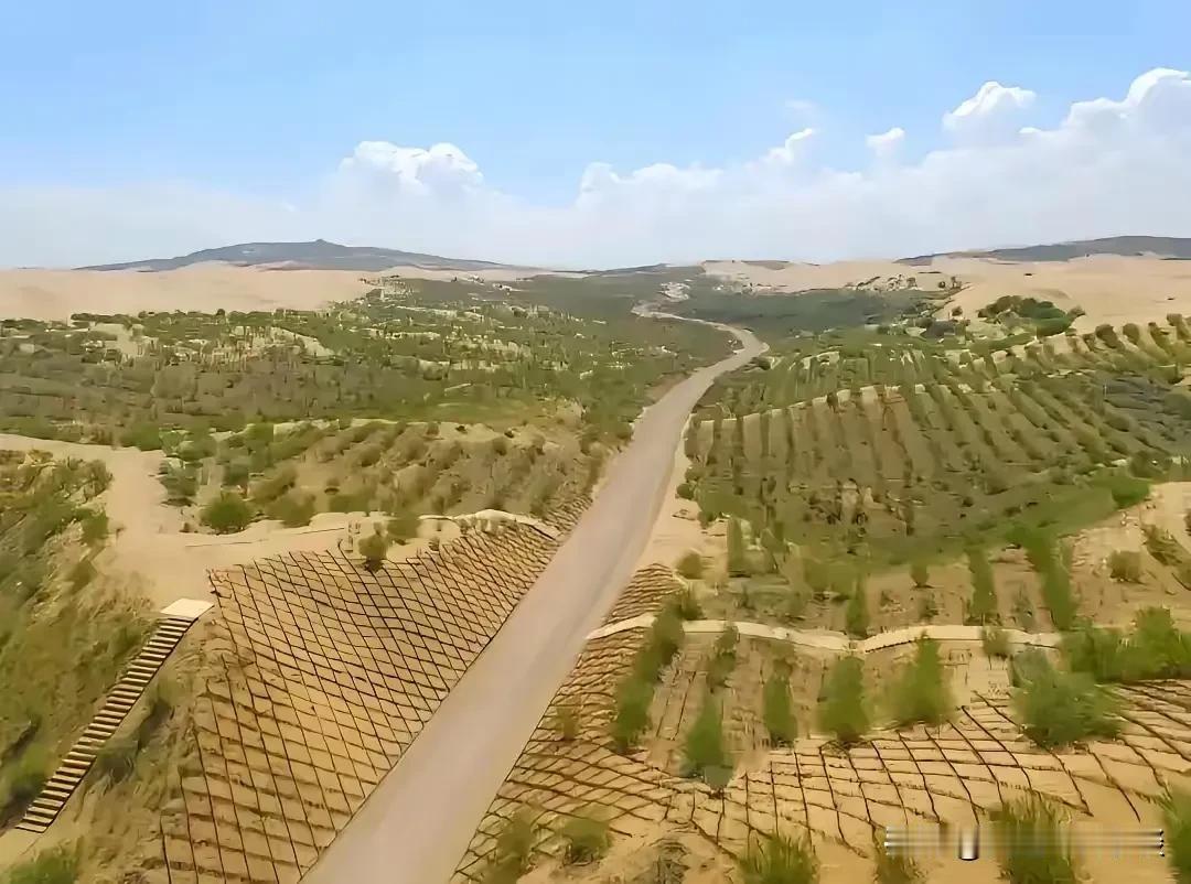 标题：沙漠变绿洲，BBC却称侵犯人权？真是“怪物”逻辑！

近日，中国成功将一片