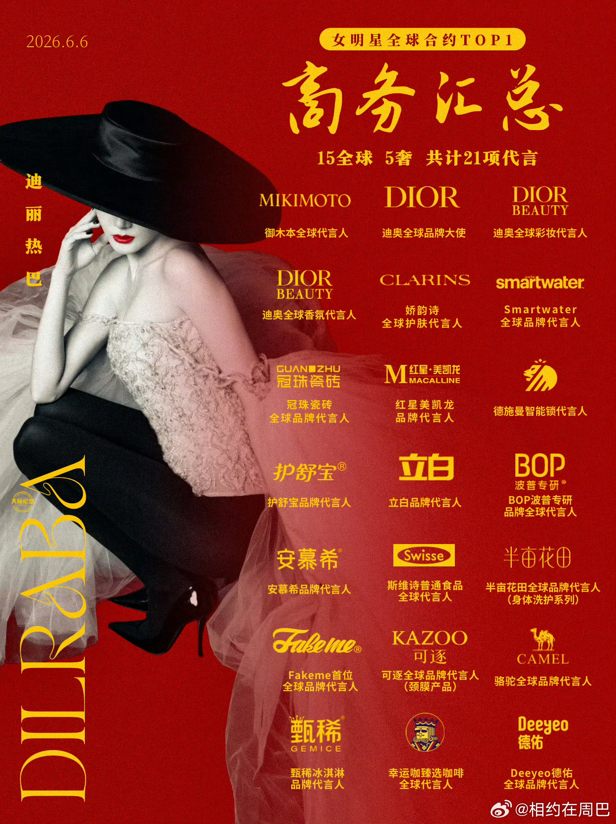 曝迪丽热巴与嘉行到期不续必须狠狠接！我大接特接！！ 