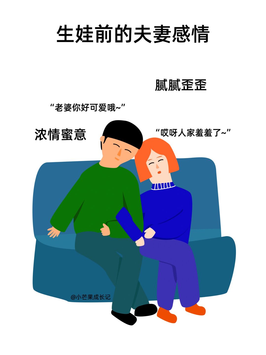 生娃前VS生娃后
