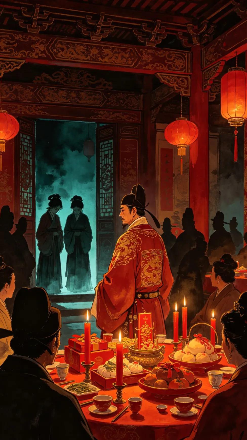 西门庆这个生日也是过得多窝火的，可能这要给孙雪娥李娇儿埋下祸根了——人家大喜之时