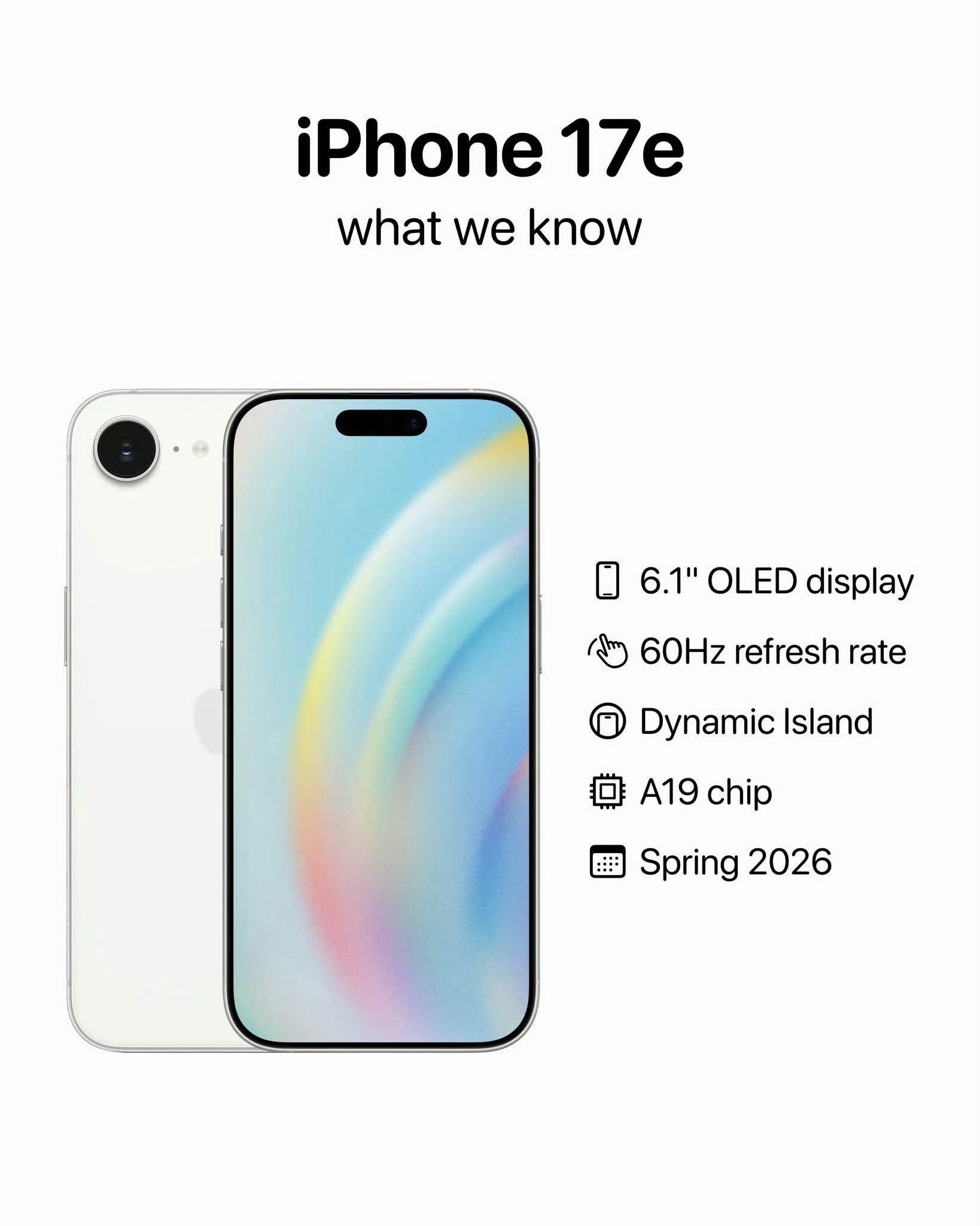 不是低配版的iPhone 17e据说还要出低配版的MacBook采用的A18 P