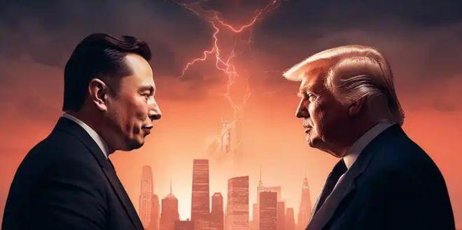 马斯克才离开白宫没几天就倒戈了，这会不会是特朗普倒台的先兆？
不会，这事儿跟特朗