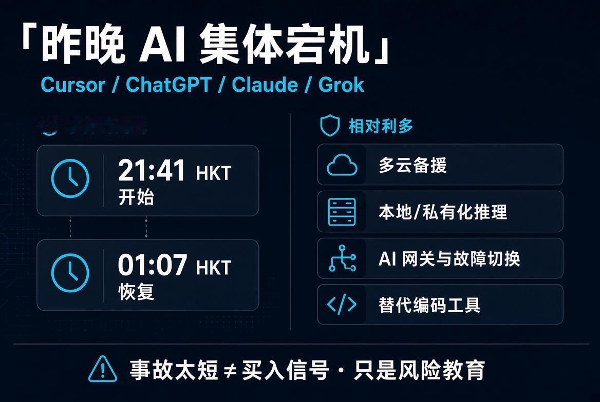 昨晚GPT、Claude、Grok全炸了，ai量化有风险啊
