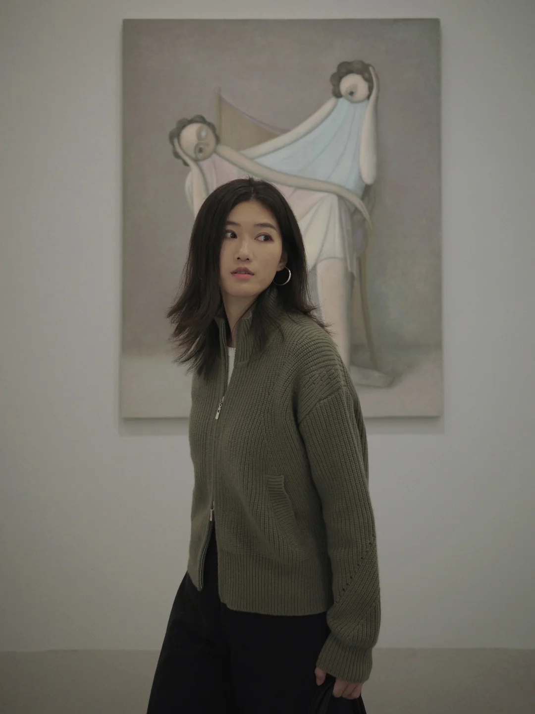 每个秋冬都会反复爱上橄榄绿🫒