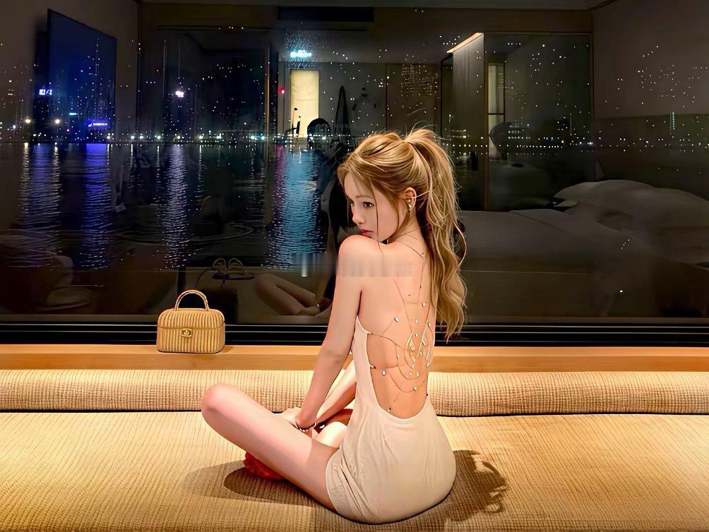 王思聪的芭比娃娃超可爱在酒店大堂里直接躺平也不知她想展现啥？ 