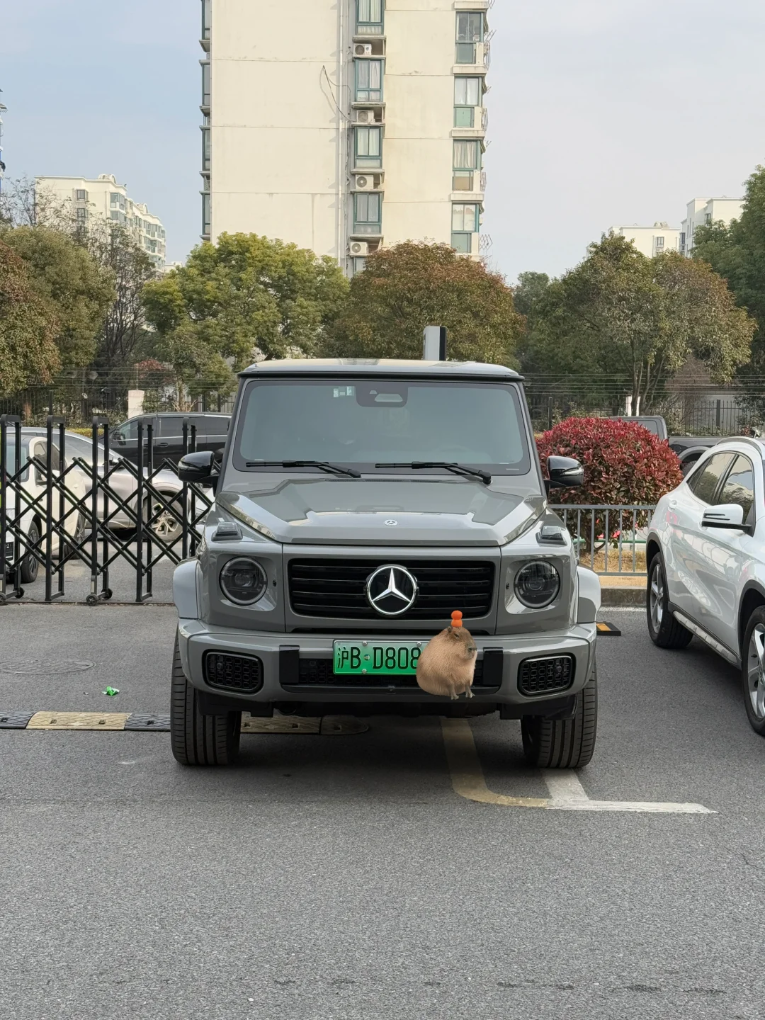 这辆大G怪怪的