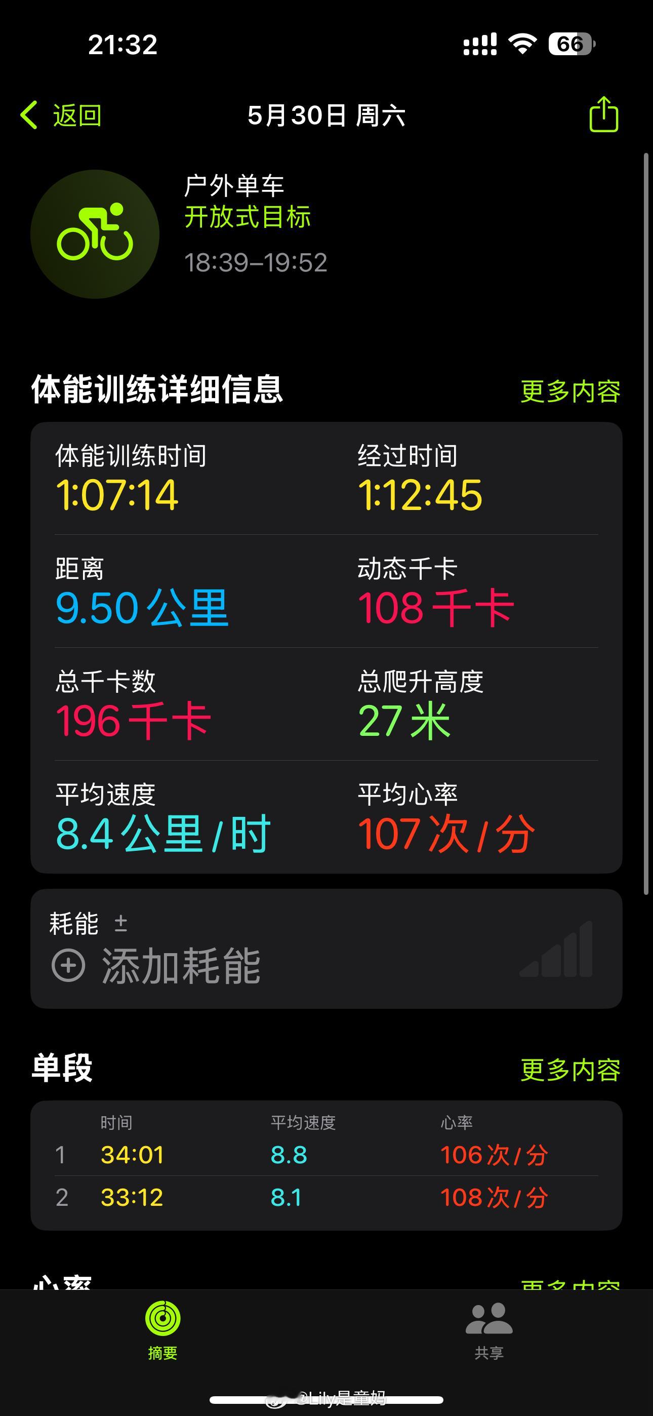 傍晚太阳下山带小孩哥去绿道骑车骑得太过认真甚至忘了拍照🤳一口气干了💨快10公