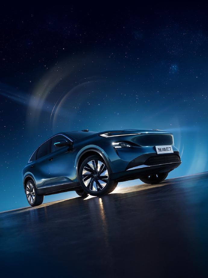 别克至境E7 官图官宣，家庭大五座SUV，一季度亮相“新能源大五座SUV豪华舒适