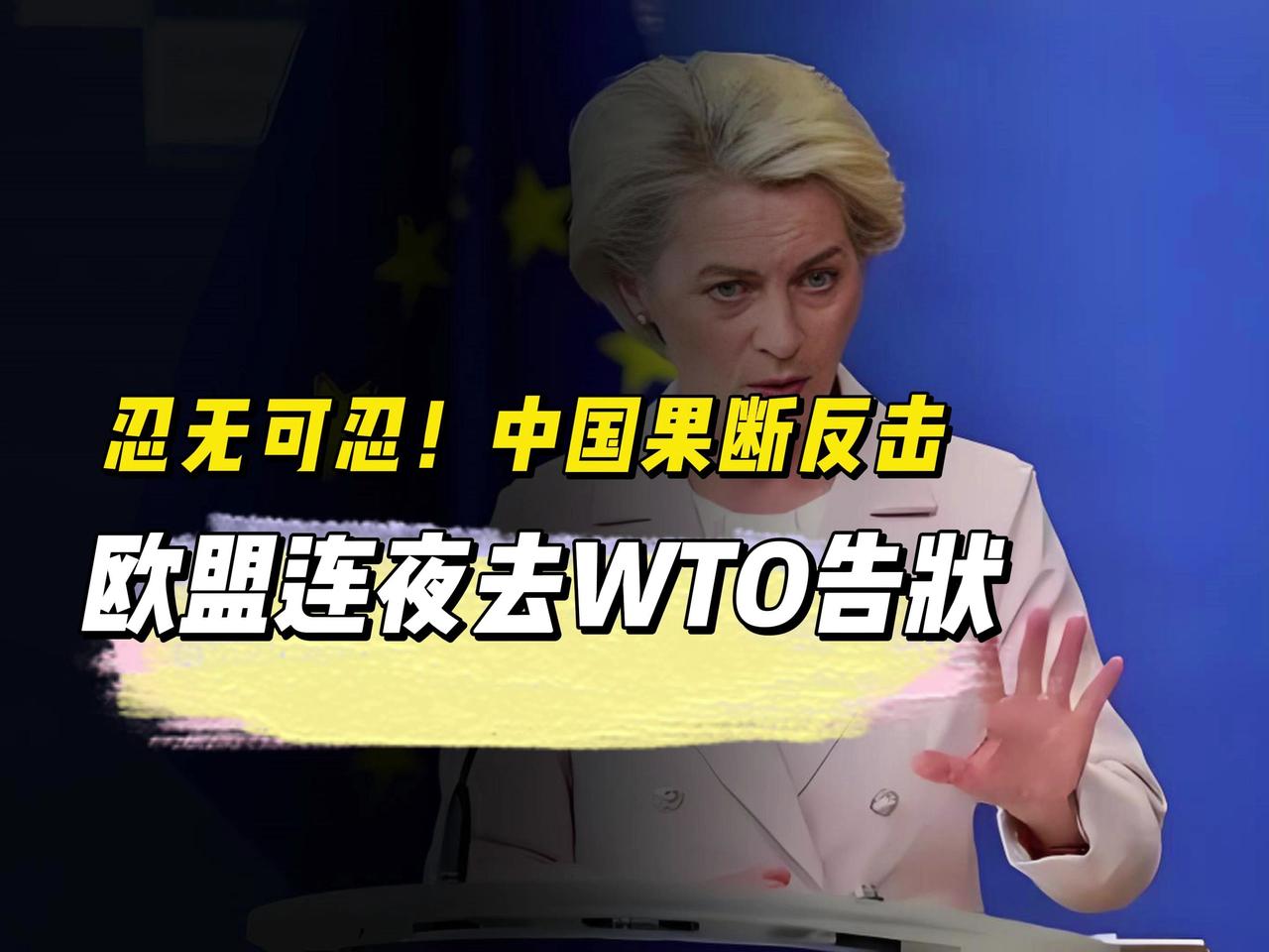 欧盟一些女政要真令人不齿。
欧盟主席冯德莱恩推动“性别配额”，比特朗普上关税还上