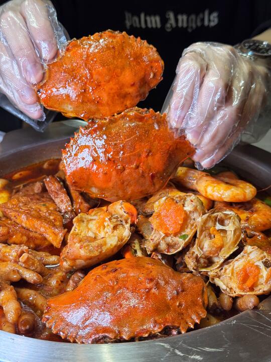 紐約 已經為這盆蟹肉煲🦀回訪N次了！
