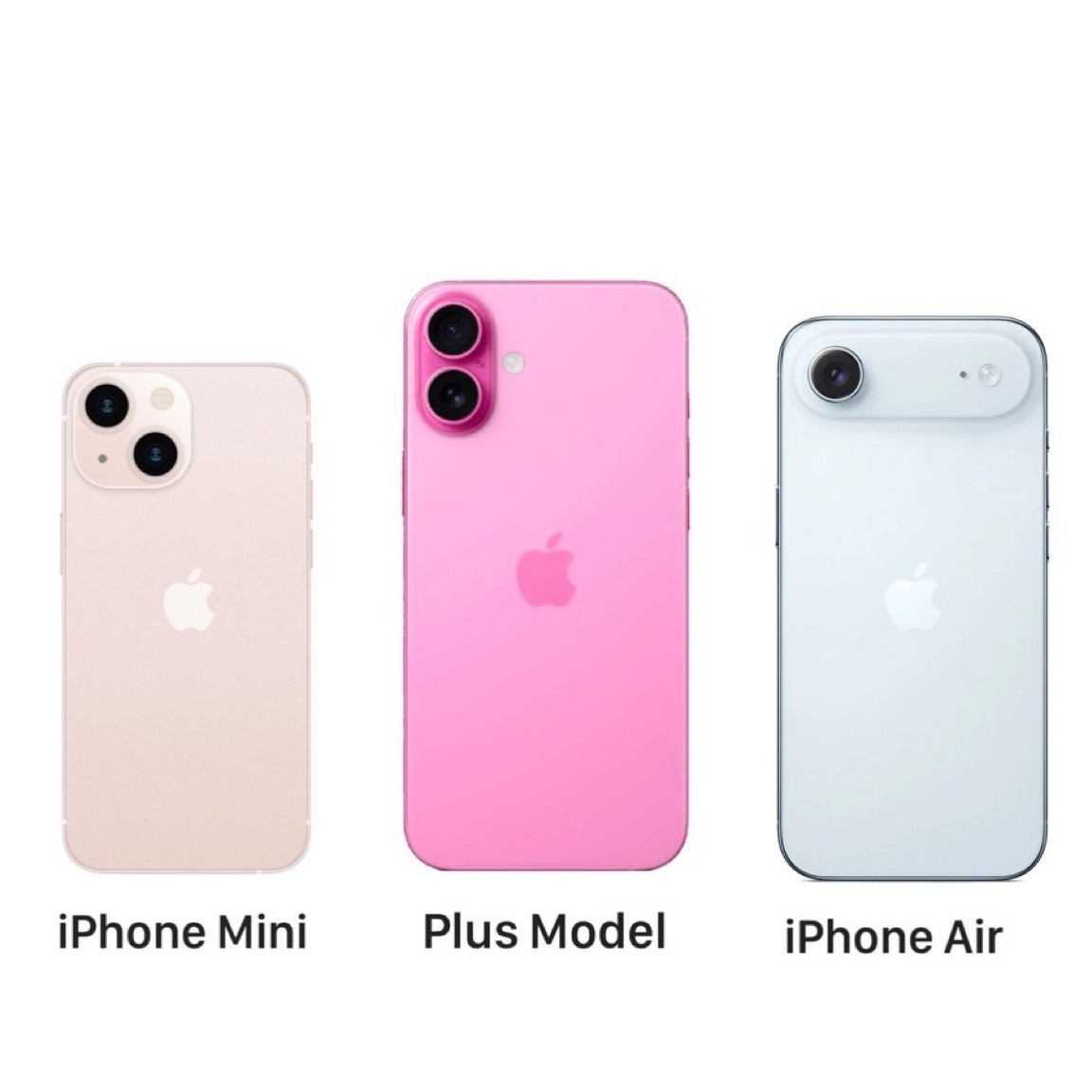 mini 失败了，他们推出了 Plus，现在 Air 的销量也不理想，苹果下一步