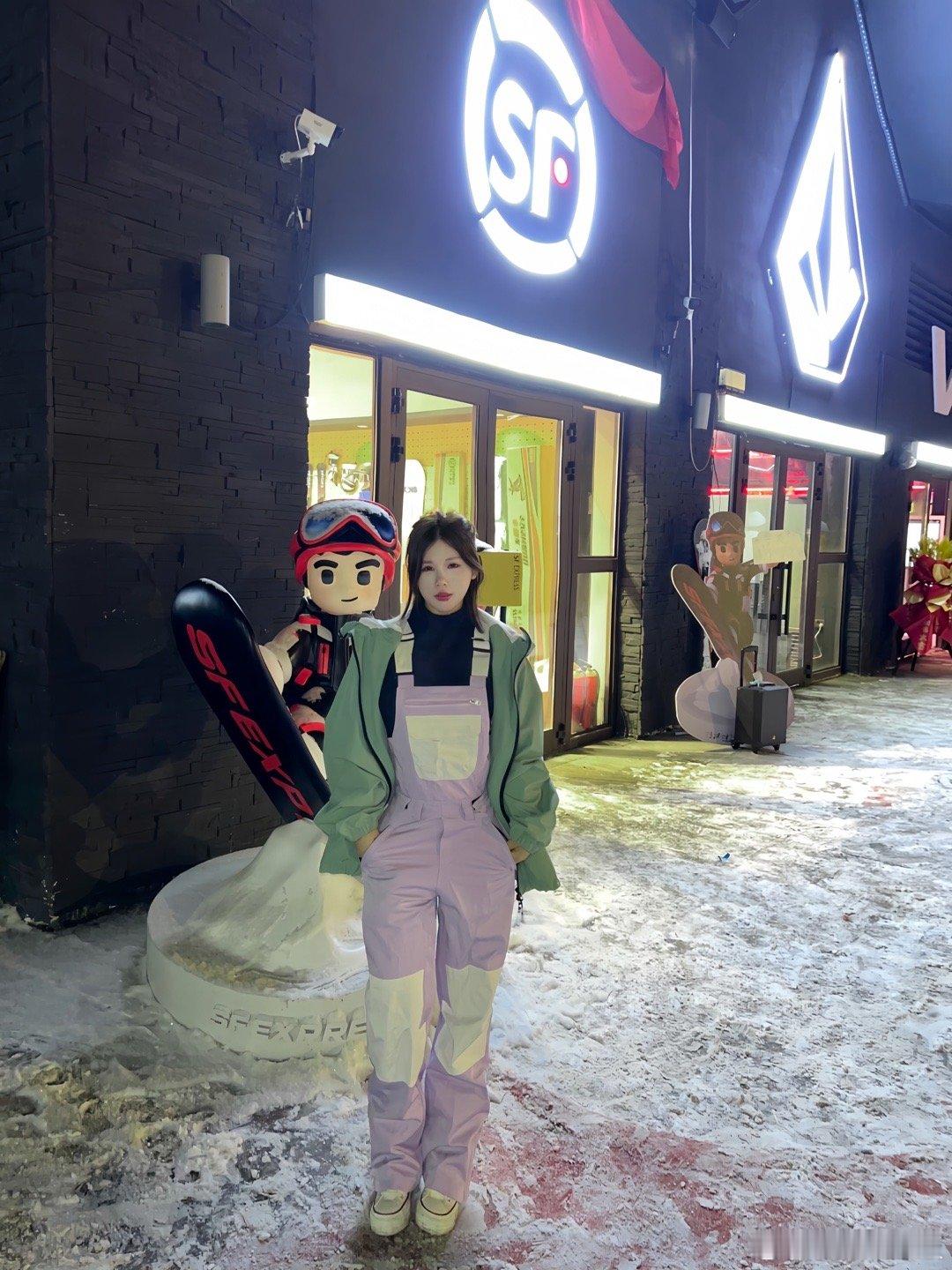 爱上滑雪 感受速度 ​​​