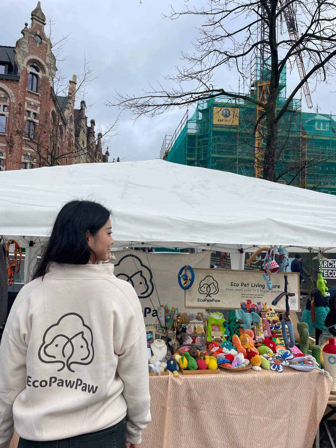 比利时🇧🇪宠物赛道创业｜根特Friday market