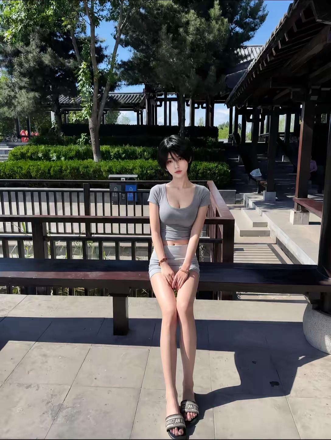 短发