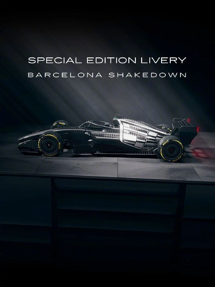 凯迪拉克F1测试车官图发布 1月14日消息，凯迪拉克官方发布了其F1测试版车图。