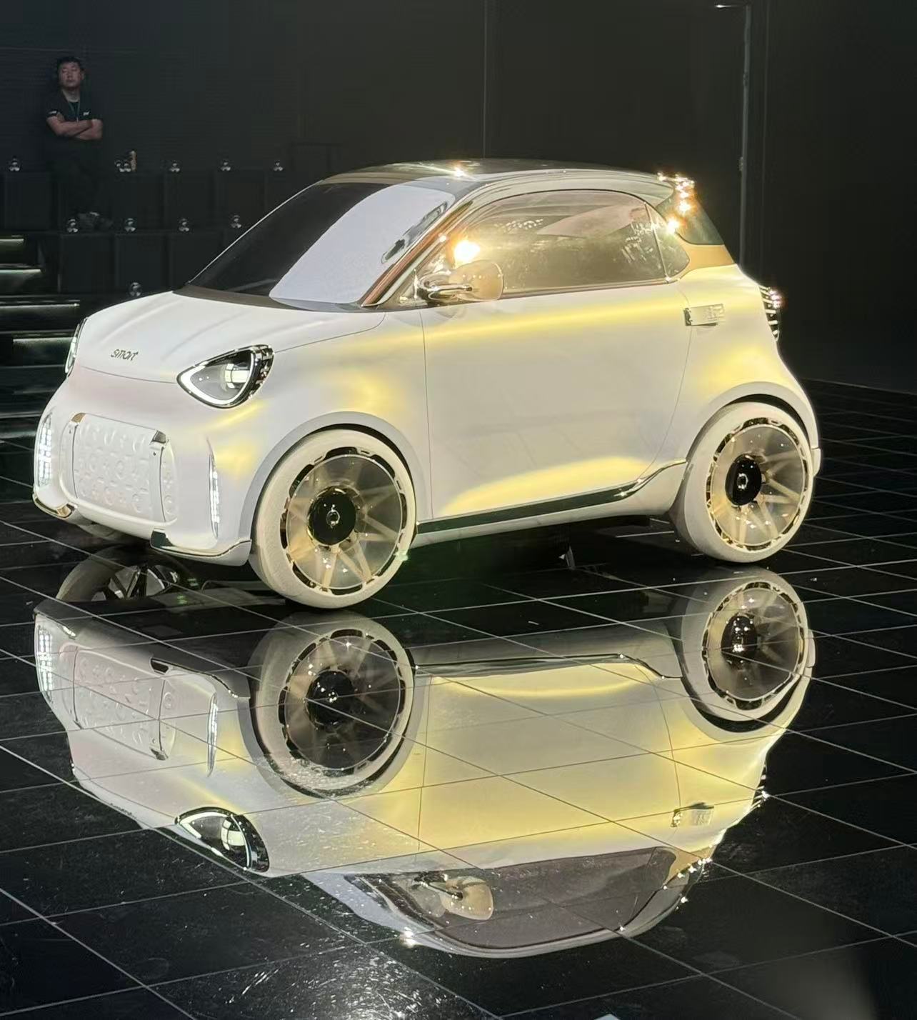 纯电 smart ？这要是卖个四万五万的不得卖爆啊。