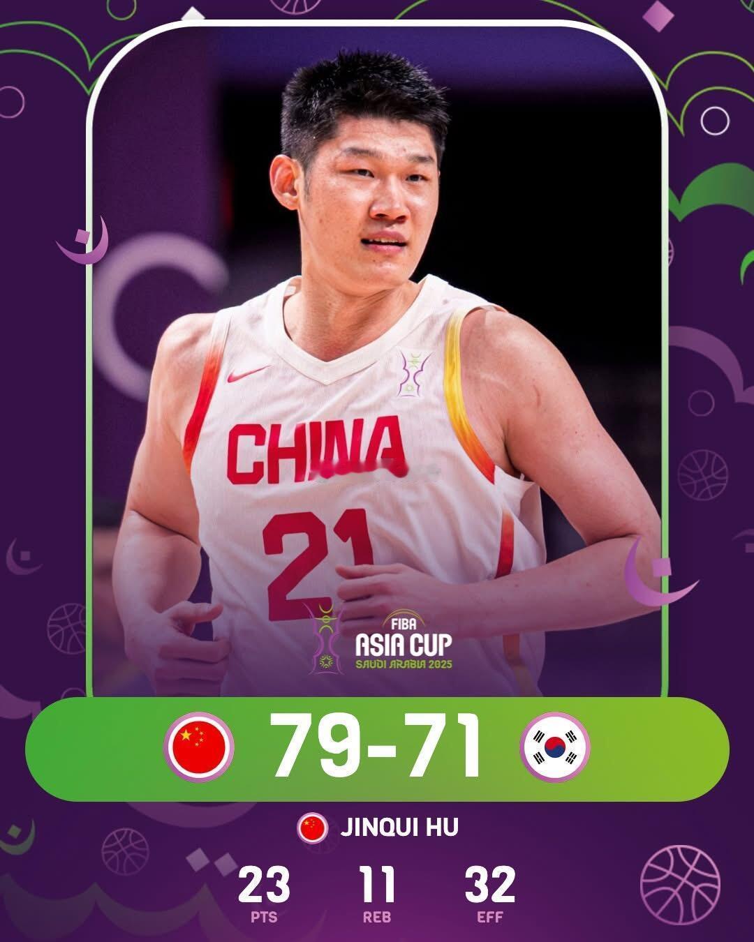 王俊杰半场15分男篮力克韩国挺进亚洲杯四强！新星王俊杰爆砍21分8篮板创新高，三