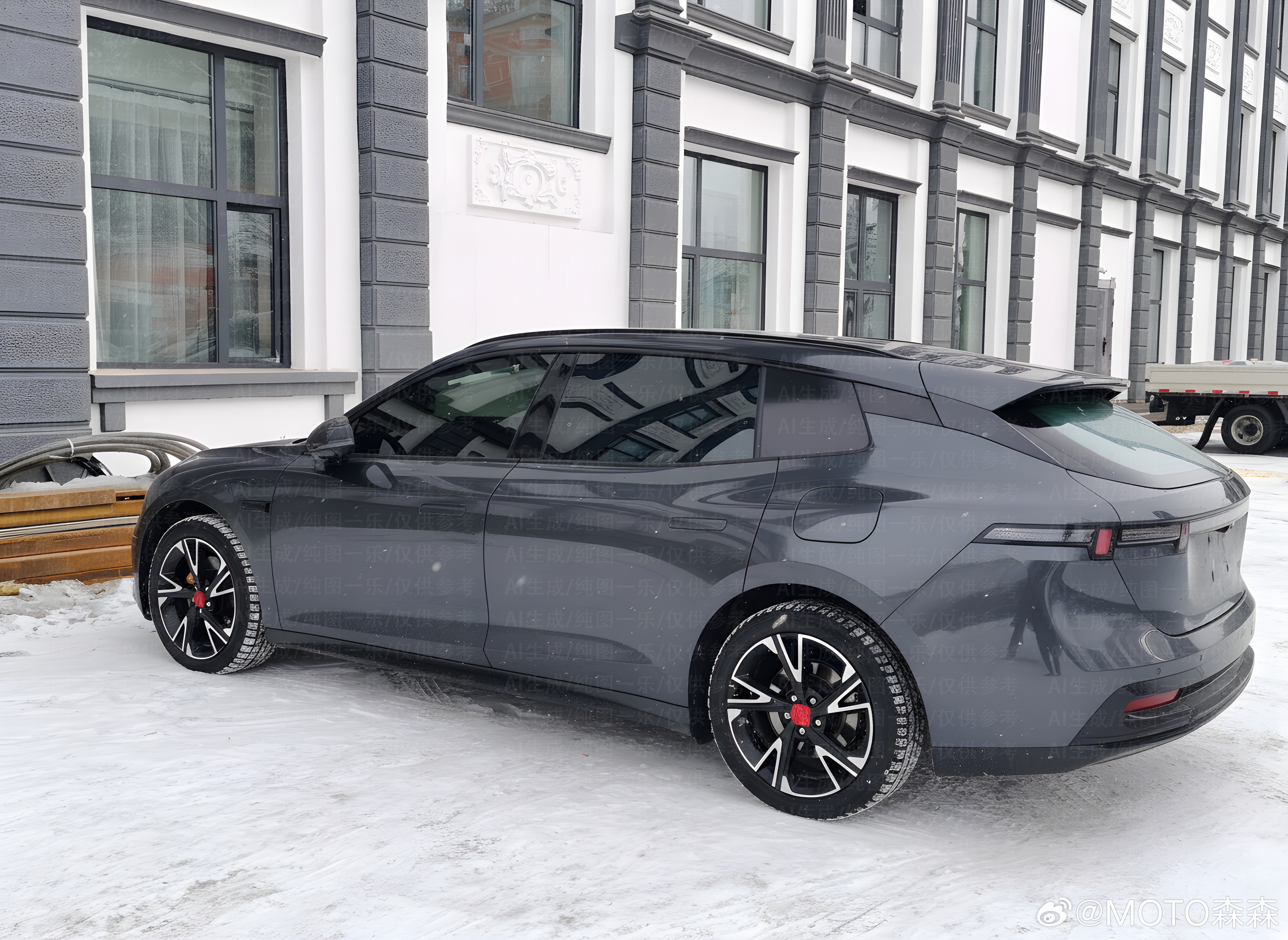 爱来自ai前车门我认为依然会有那条造型线，伪装车的车衣掩盖掉了，ai也没认出来后