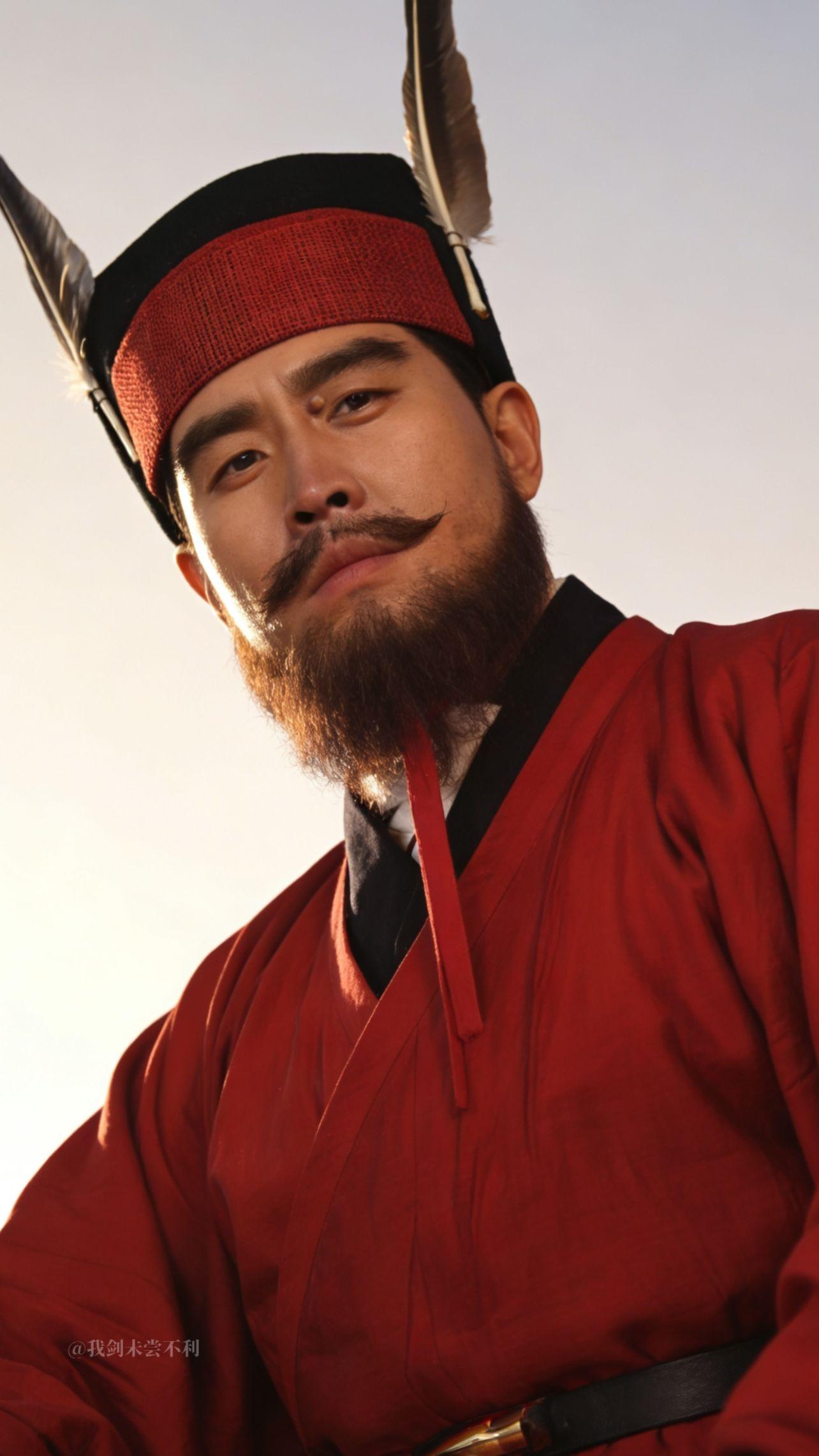 来感受三国权臣的压迫感。    用ai还原汉末装束的三国权臣