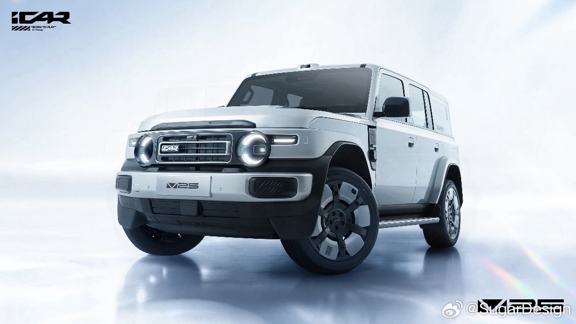 iCAR V25申报图来了！车身尺寸:4636x1920x1855mm，轴距28