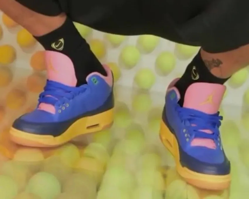 Air Jordan 3 “Brazil”  网球运动员Carlos Alcar