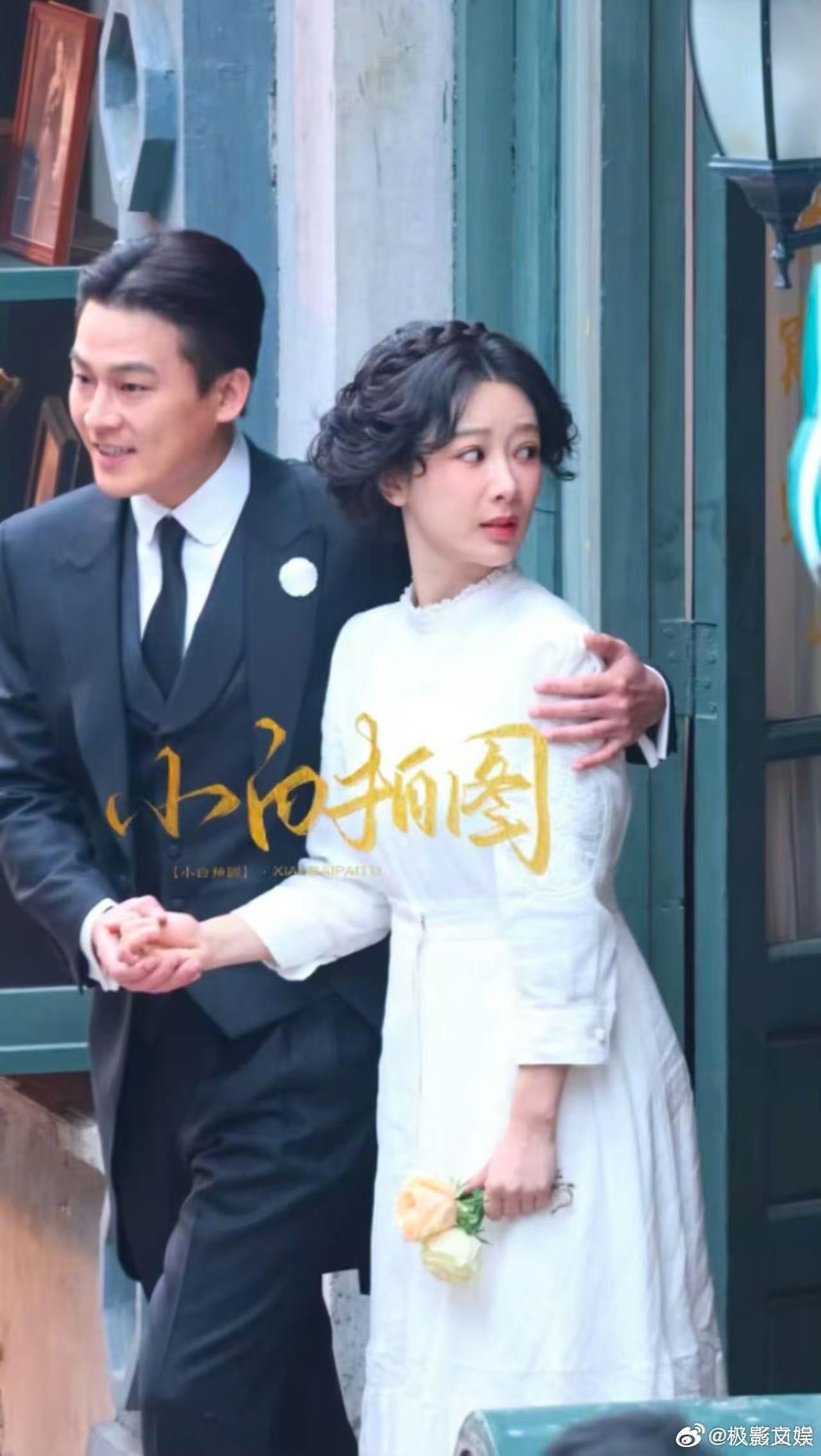 杨紫欧豪新剧造型路透杨紫欧豪新剧同框照杨紫欧豪新剧造型路透，好看，绝了 