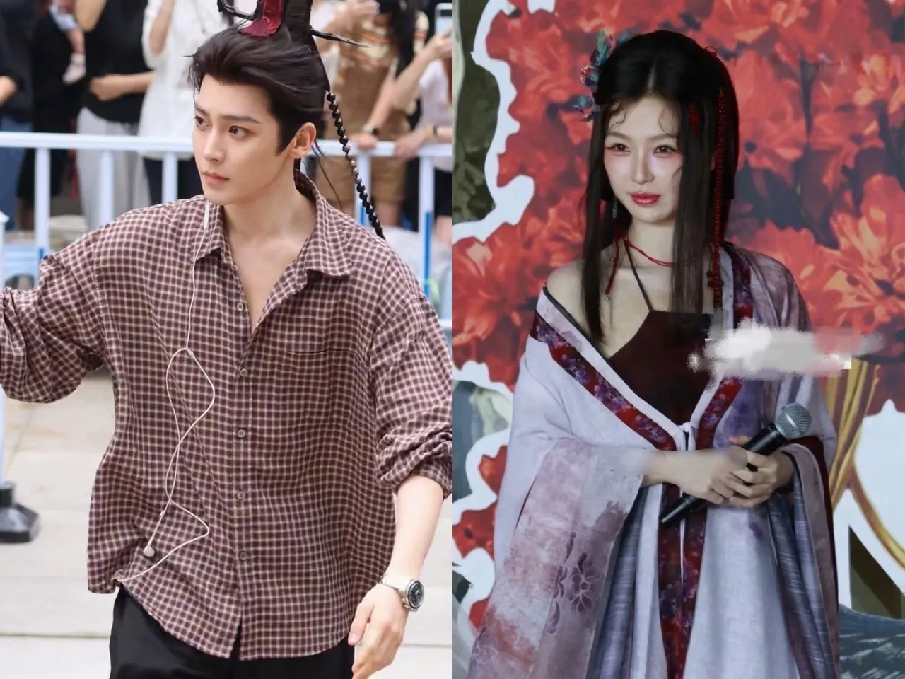 虞书欣新剧《念相思》定妆照一出来侯明昊的粉丝都哭了内娱没有女演员了吗这电视剧磨皮