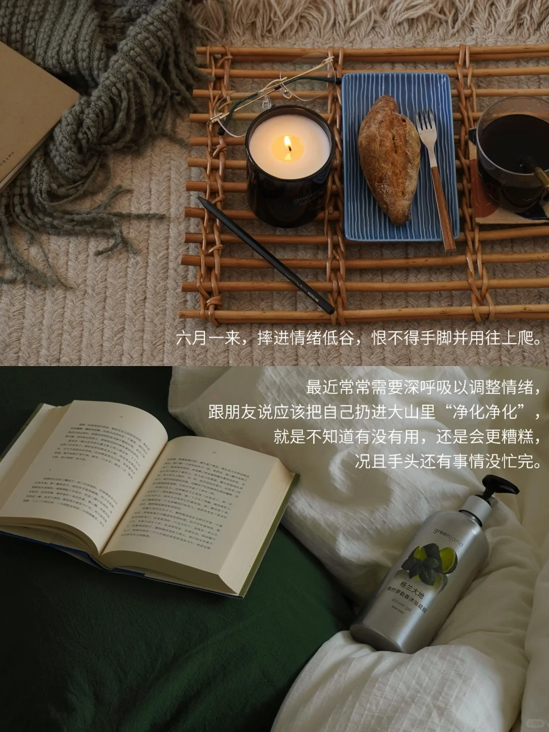 六月任务：手脚并用爬出情绪低谷。