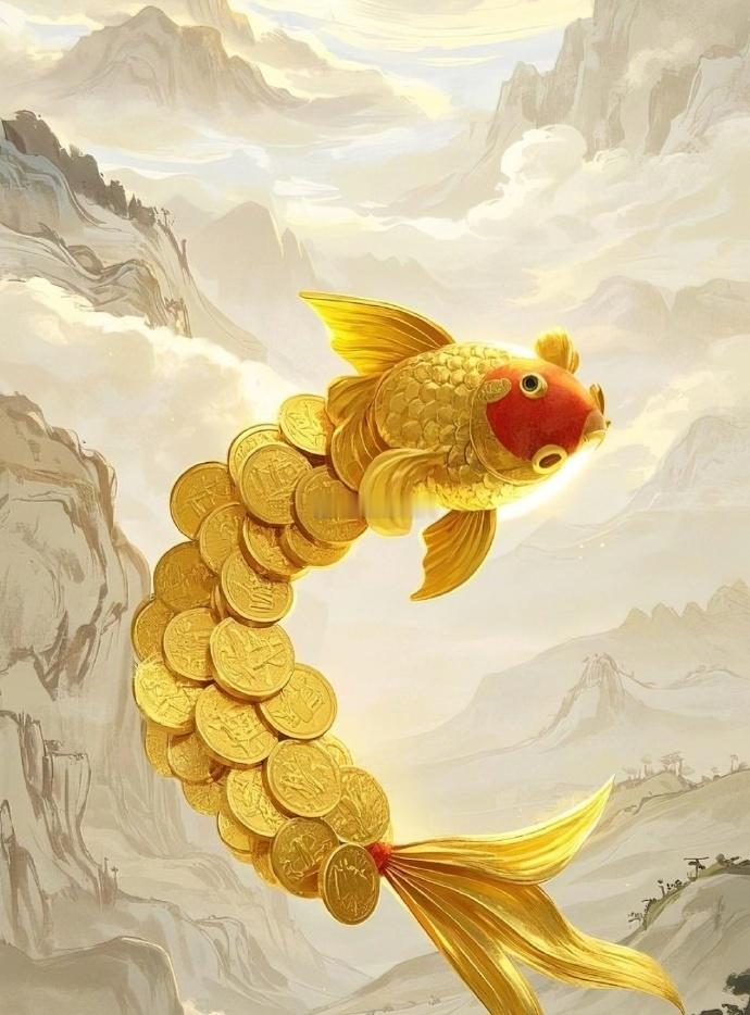 锦鲤呈祥，财富入家门🙏 
