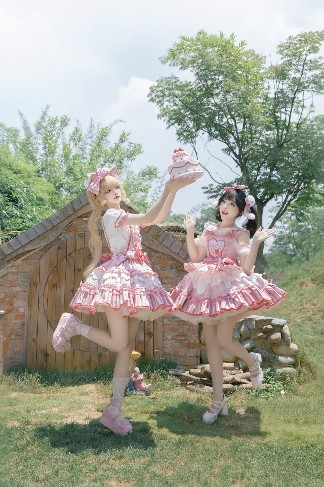 两个🍓小🍰！