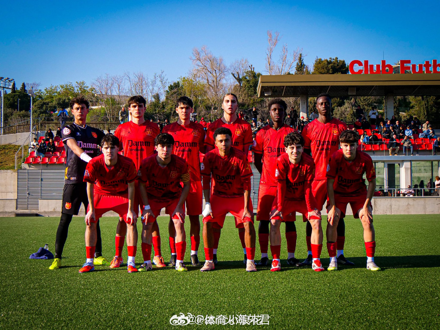 【达姆U19A队集锦汇总】截至第25轮，达姆U19A队本赛季在西班牙U19荣誉联