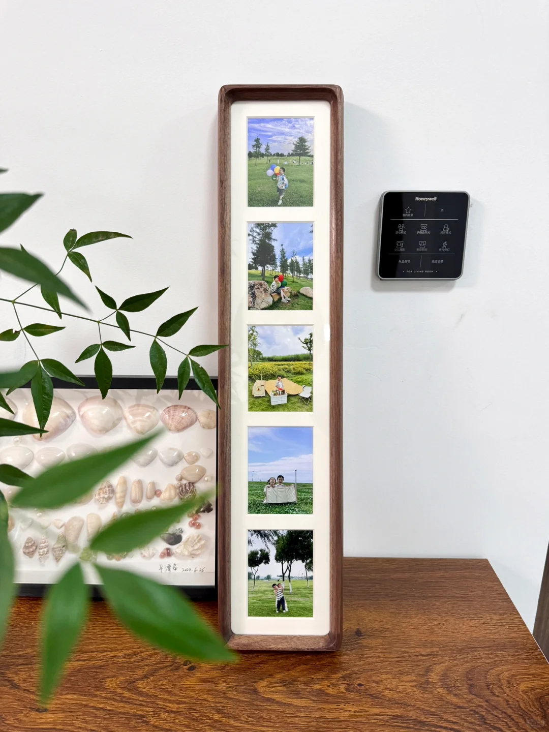 终于找到了喜爱的长条相框！