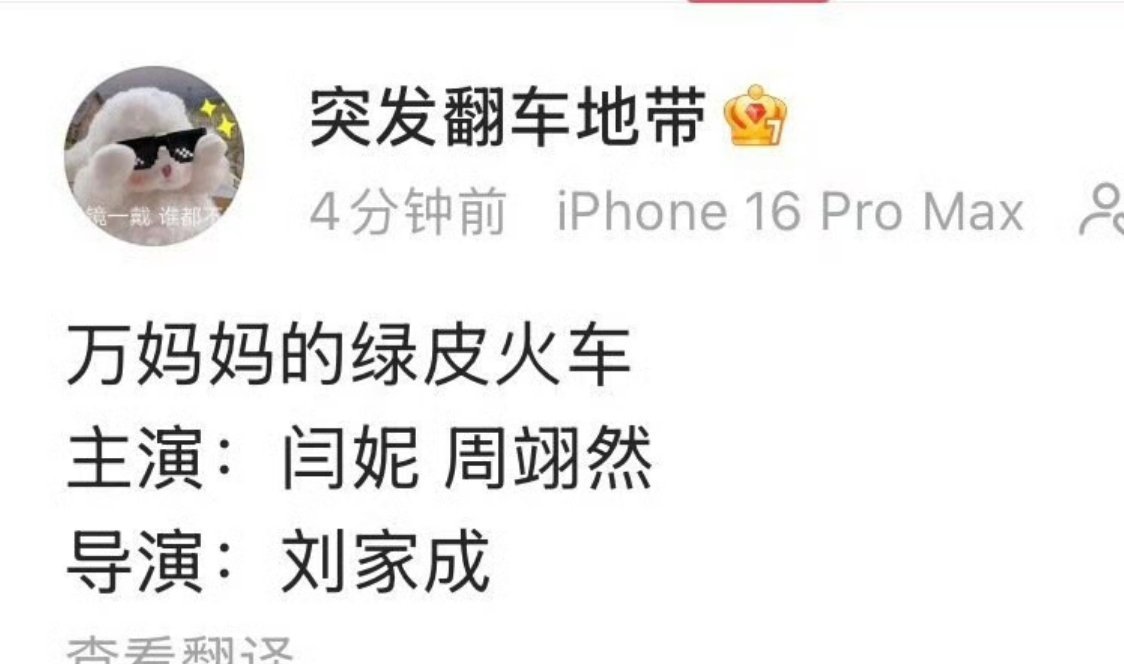 看到这个阵容，我的第一反应，应该还有别的主演吧，这两人也扛不起来呀 