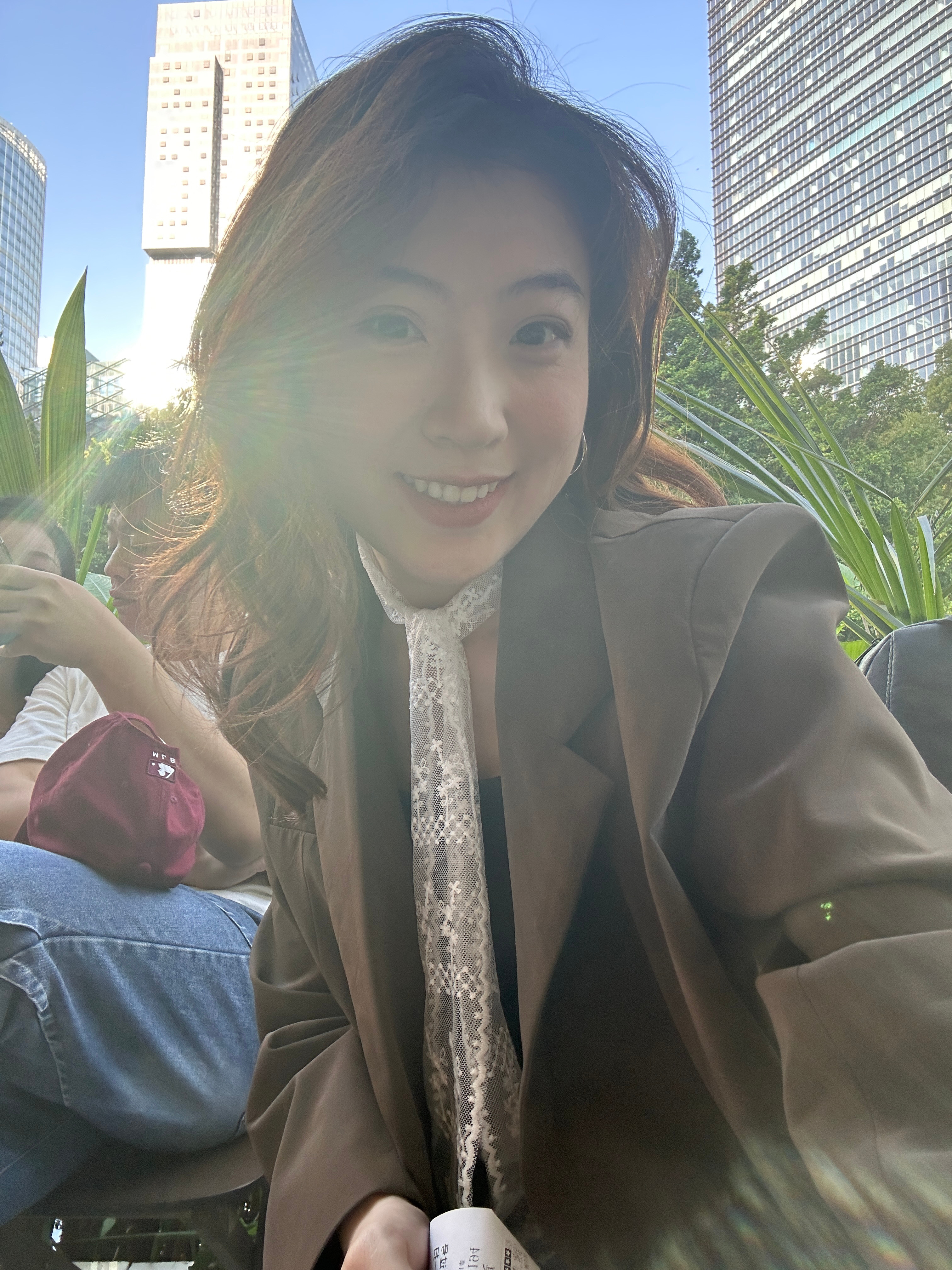 好美的阳光☀️广州还没有到秋天喔！  ​​​