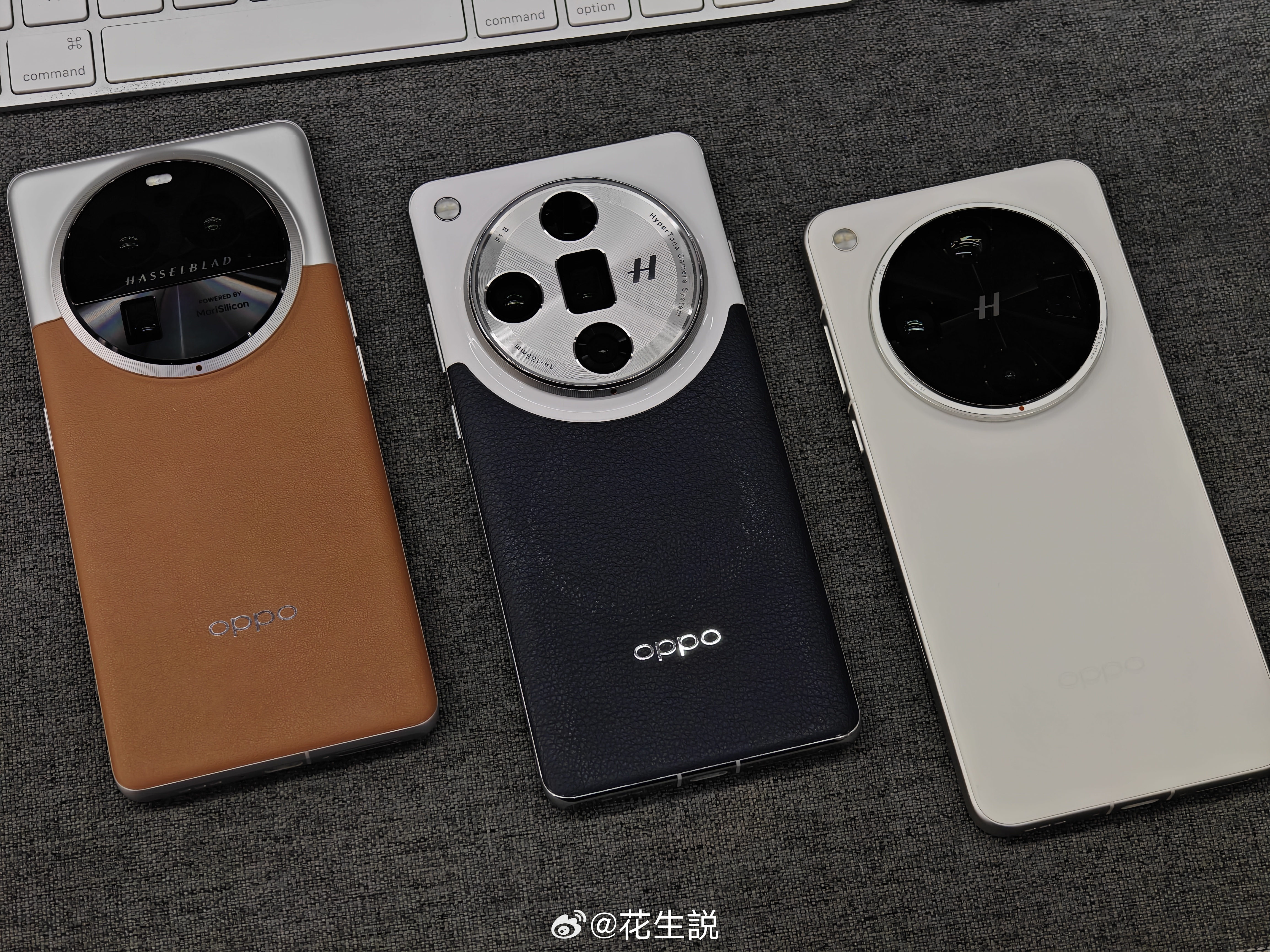 大漠银月跟海阔天空都是很经典的配色，不知道今年X9 Ultra有没有类似的双拼色