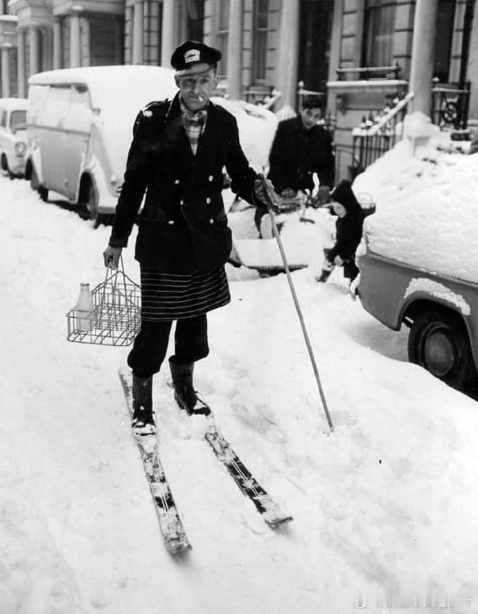 1962年，伦敦，送奶工 