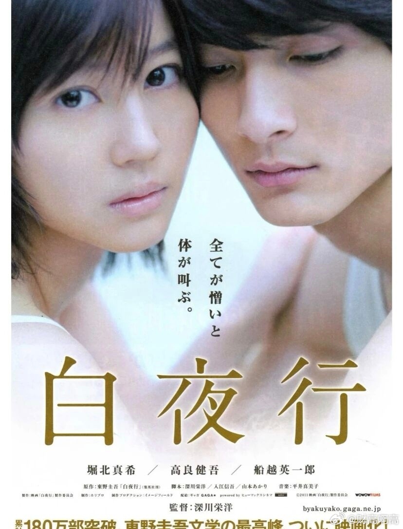 东野圭吾共创作106部作品记得第一次认识东野圭吾，是看了他的《白夜行》，当年还是