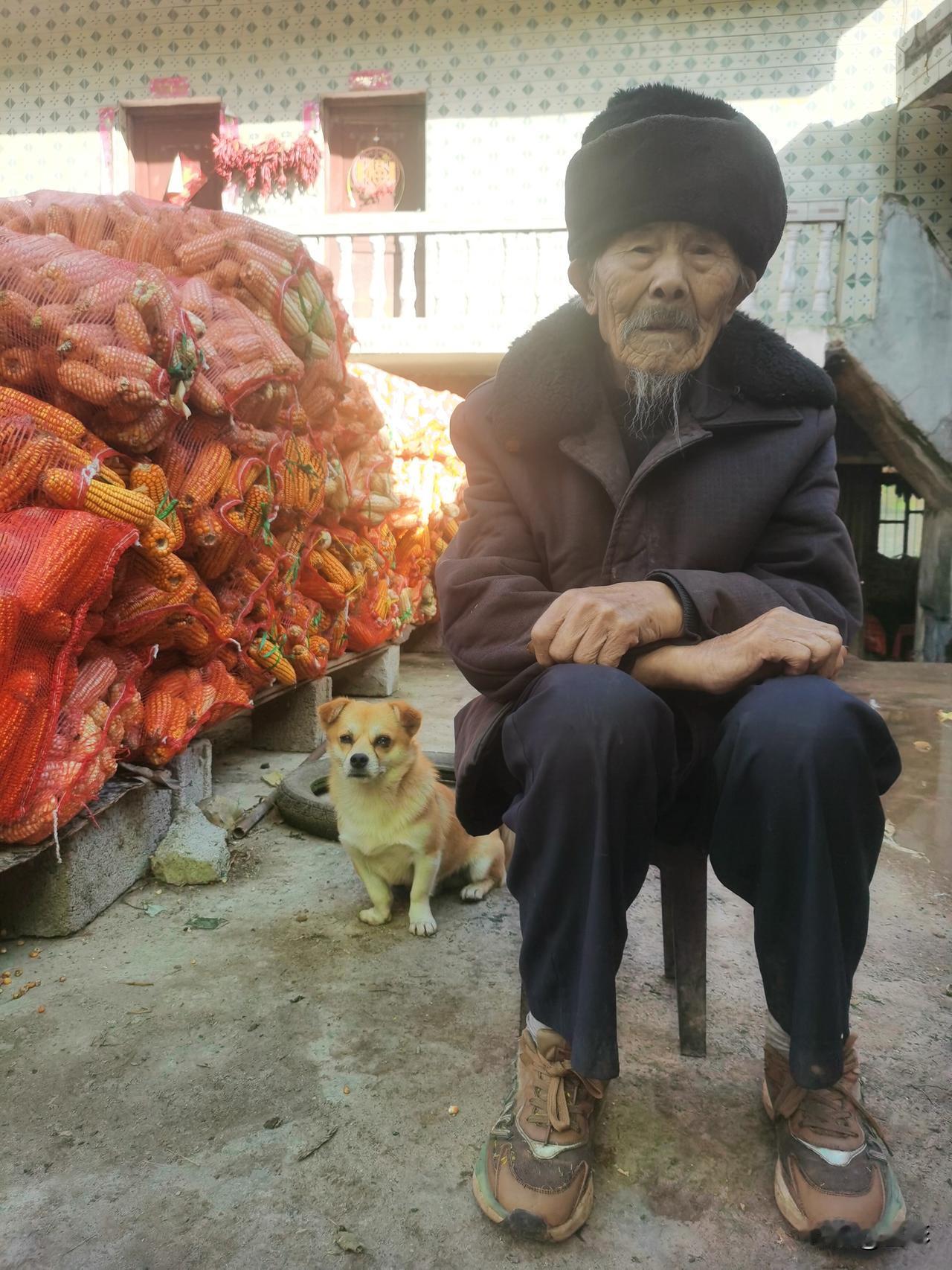 致敬最可爱的人

前几天入户走访，遇到93岁抗美援朝老兵彭申玉，虽然老人听力不好