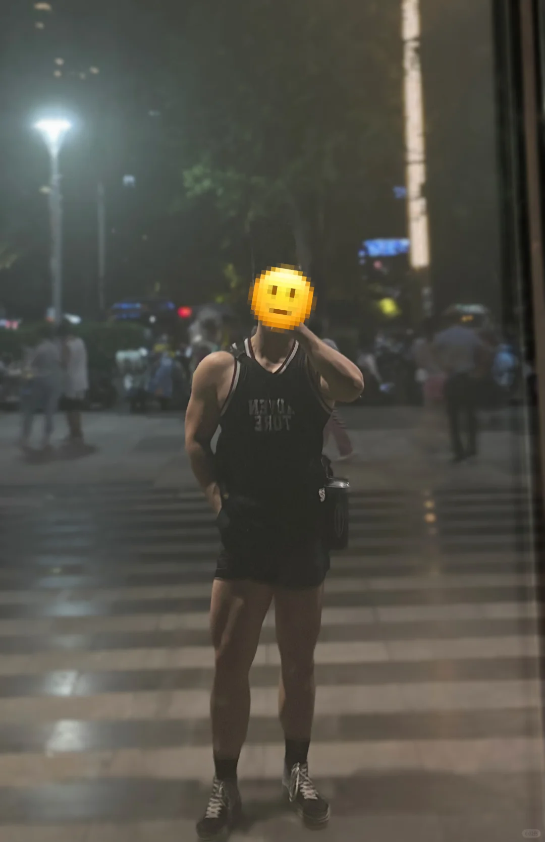 186 91kg 努力减脂不当脂包肌😭