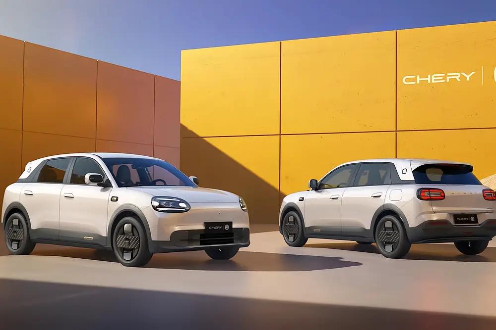 全新奇瑞QQ，12年后，经典回归，设计的圆润可爱，时尚精致，新颖独特，独树一格，