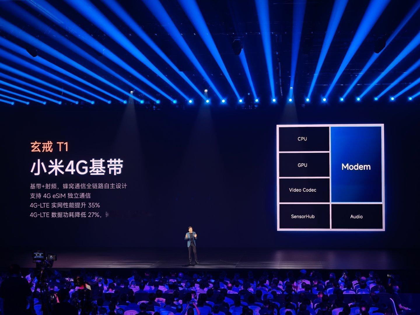 小米发布会 小米真正的彩蛋，自研4G基带！所以小米不仅仅是带来了自研的玄戒O1芯